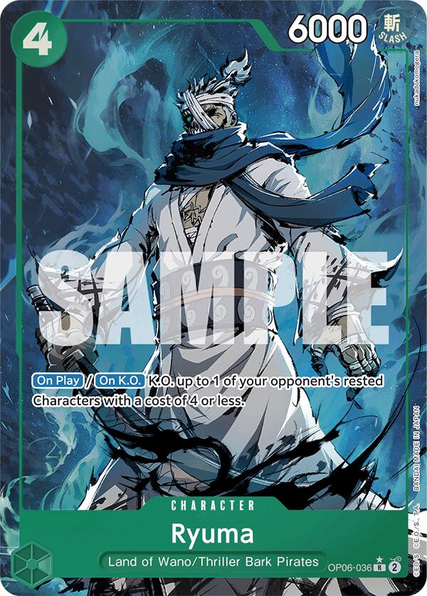 Ryuma (Alternate Art) [Premium Booster -The Best-] on Sale