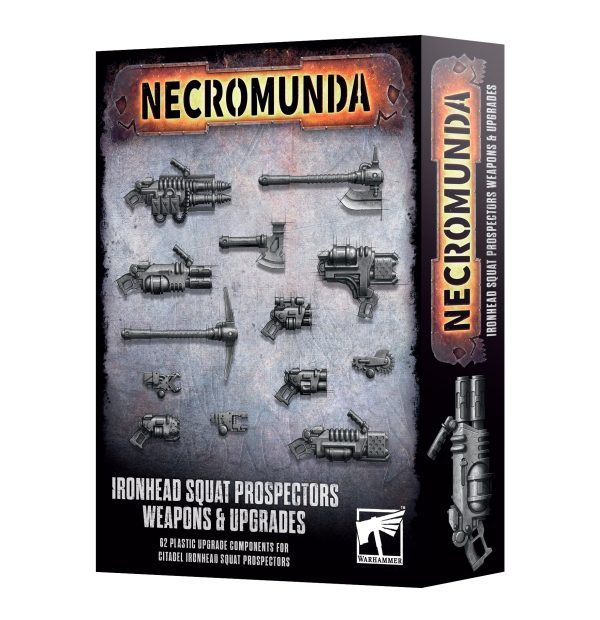 Necromunda - Ironhead Squat Prospectors Weapons & Upgrades Discount