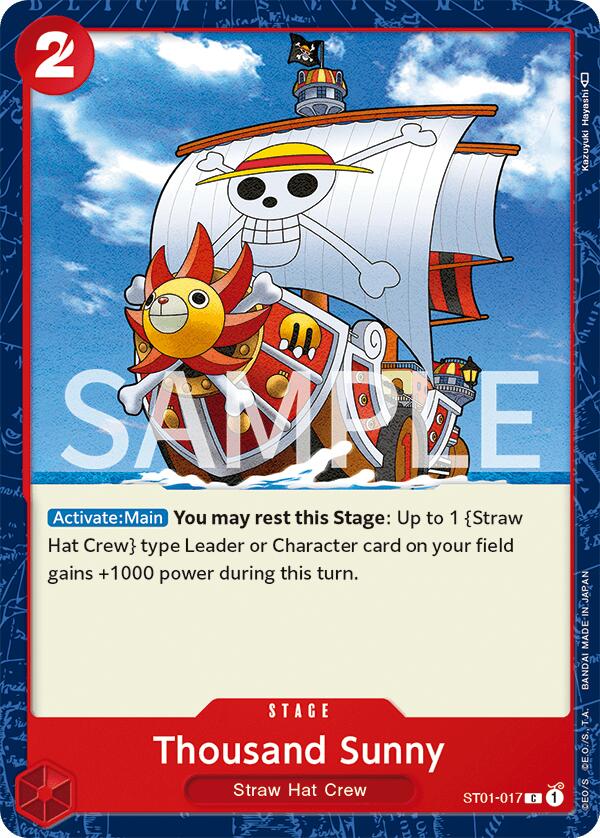 Thousand Sunny [Revision Pack Cards] Online Hot Sale