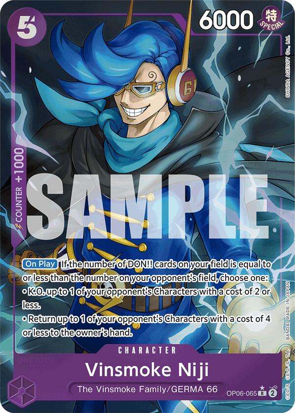 Vinsmoke Niji (OP06-065) (Alternate Art) [Premium Booster -The Best-] Online