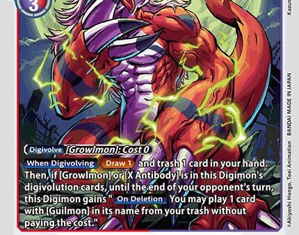 Growlmon (X Antibody) [EX8-012] [Chain of Liberation] Cheap