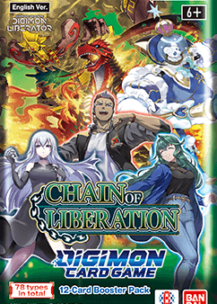 Digimon Card Game - Chain of Liberation [EX-08] Booster For Cheap