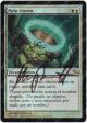 Runed Halo [Shadowmoor] - Moderately Played Foil, Italian, Signed Supply