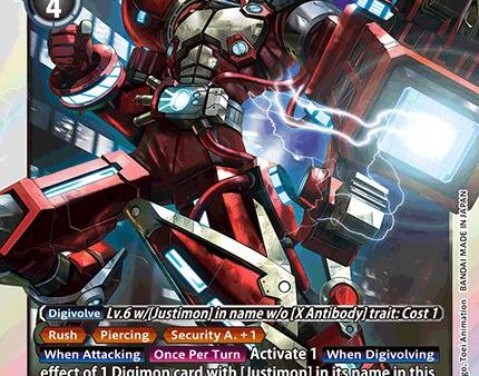 Justimon (X Antibody) [EX8-054] [Chain of Liberation] Online Hot Sale