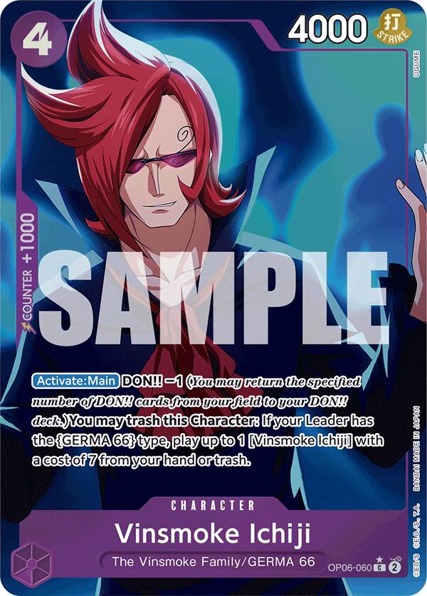 Vinsmoke Ichiji (OP06-060) (Full Art) [Premium Booster -The Best-] on Sale