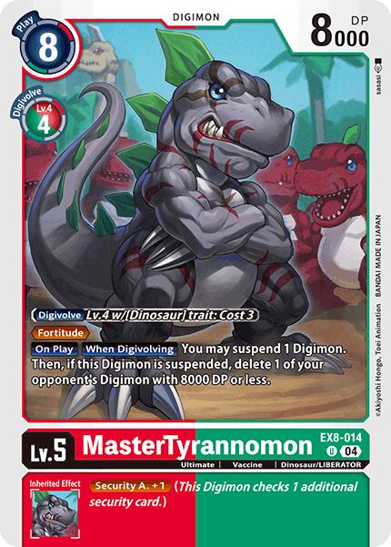 MasterTyrannomon [EX8-014] [Chain of Liberation] Cheap