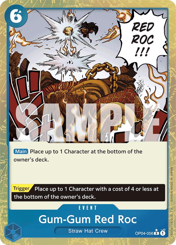 Gum-Gum Red Roc (Textured Foil) [Premium Booster -The Best-] Hot on Sale