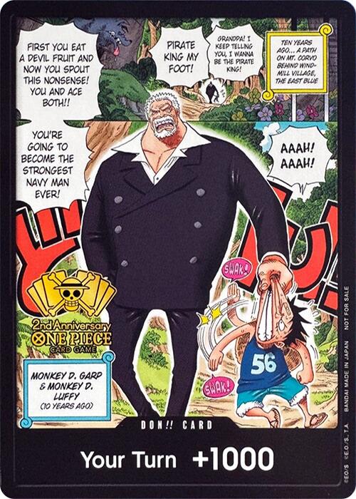 DON!! Card (2nd Anniversary Tournament) [One Piece Promotion Cards] For Sale