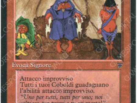 Kobold Overlord [Legends] - Near Mint, Italian Cheap