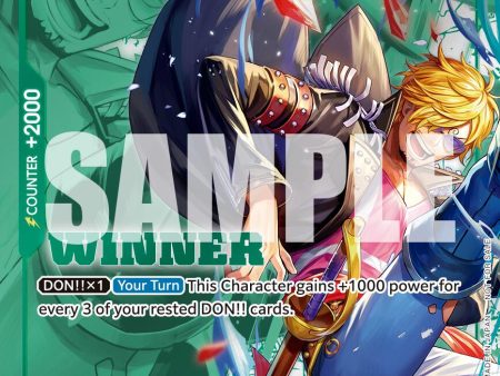 Sanji (Winner Pack 2025 Vol. 1) [One Piece Promotion Cards] For Sale