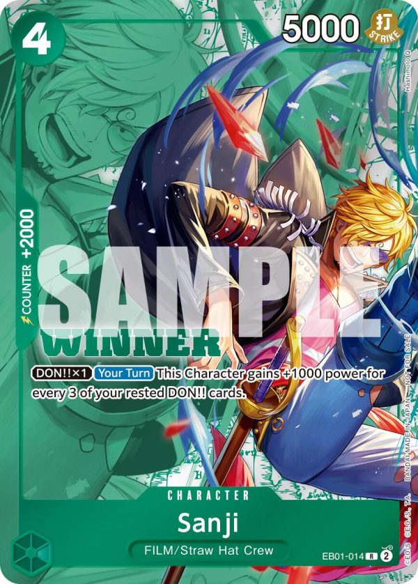 Sanji (Winner Pack 2025 Vol. 1) [One Piece Promotion Cards] For Sale