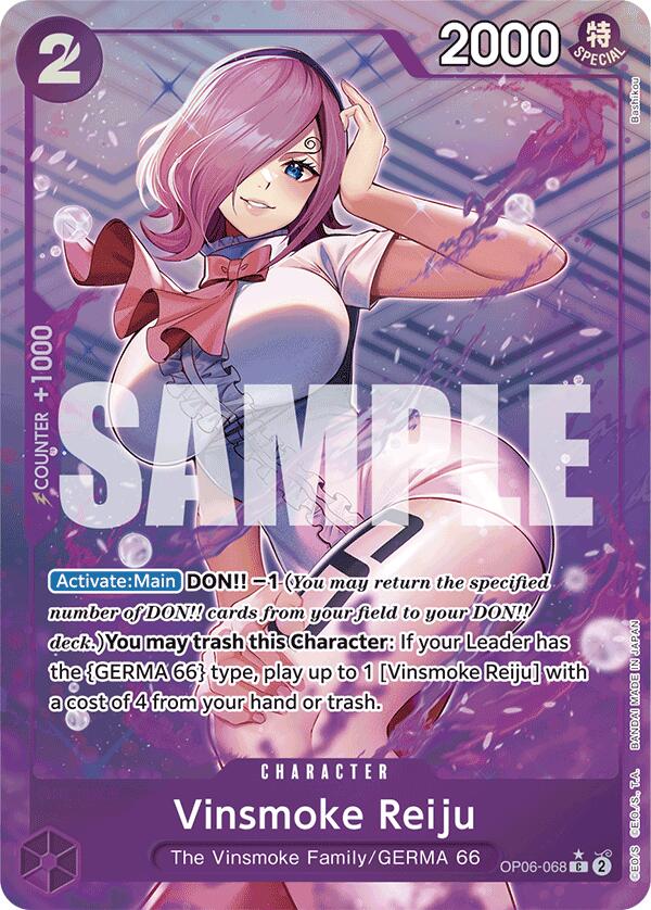 Vinsmoke Reiju (OP06-068) (Full Art) [Premium Booster -The Best-] Online now