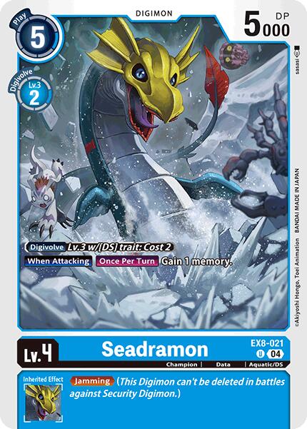 Seadramon [EX8-021] [Chain of Liberation] Discount