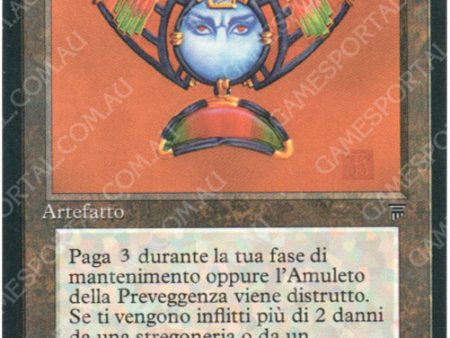 Forethought Amulet [Legends] - Near Mint, Italian Sale