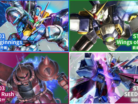 Gundam Card Game - Starter Deck Set of 4 Online Sale