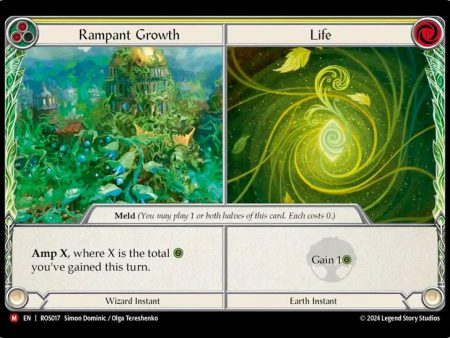 Rampant Growth    Life [LGS341] (Promo)  Cold Foil Fashion