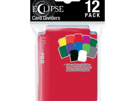 Ultra Pro - Eclipse Multi-Colored Dividers (12pc) For Discount