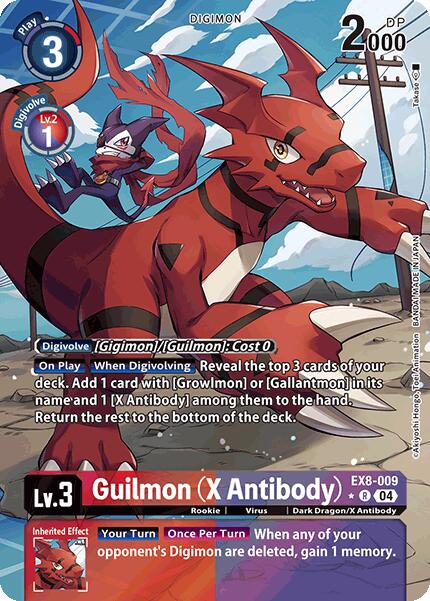 Guilmon (X Antibody) [EX8-009] (Alternate Art) [Chain of Liberation] Online Sale