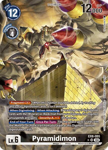 Pyramidimon [EX8-055] (Alternate Art) [Chain of Liberation] Fashion