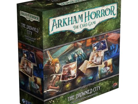 Arkham Horror: The Card Game – The Drowned City Investigator Expansion Hot on Sale