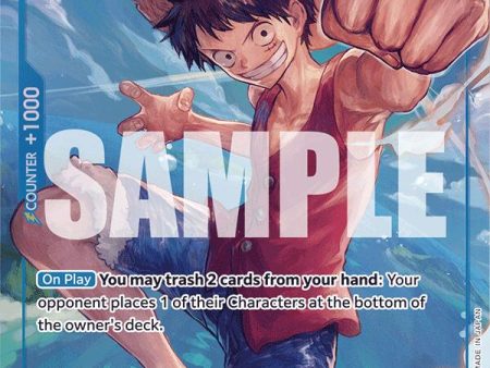 Monkey.D.Luffy (P-055) (Full Art) [Premium Booster -The Best-] Online Sale