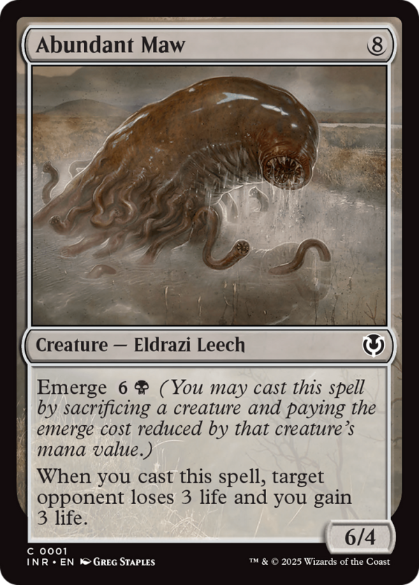 Abundant Maw [Innistrad Remastered] Supply