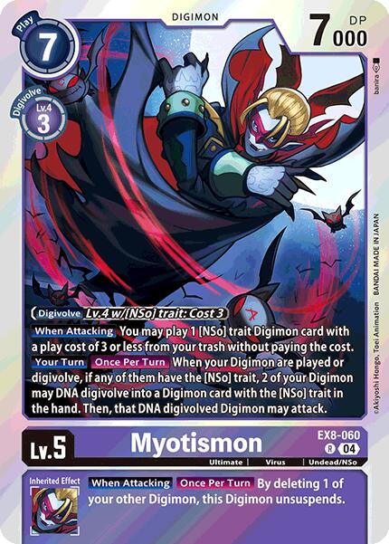 Myotismon [EX8-060] [Chain of Liberation] For Discount