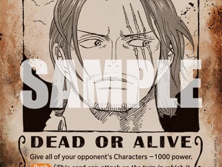 Shanks (Wanted Poster) [Emperors in the New World] Online