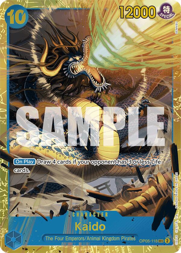 Kaido (OP05-118) (Reprint) [Premium Booster -The Best-] Online Hot Sale