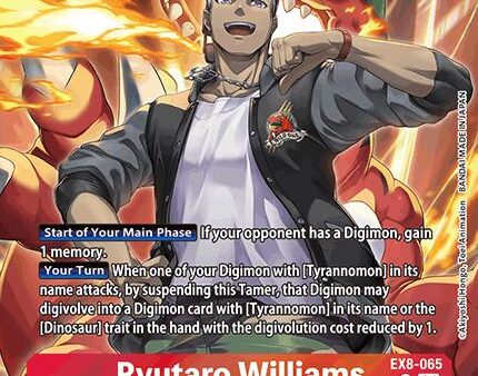 Ryutaro Williams [EX8-065] (Alternate Art) [Chain of Liberation] Cheap