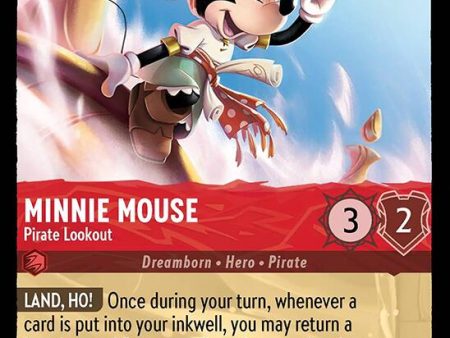 Minnie Mouse - Pirate Lookout (12 P2) [Promo Cards] on Sale