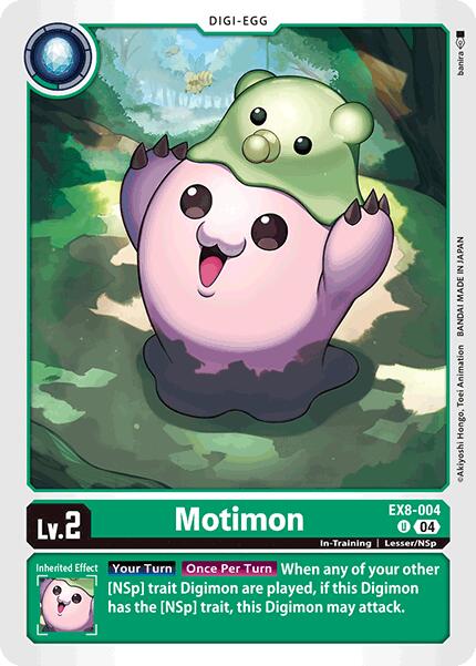 Motimon [EX8-004] [Chain of Liberation] Online now