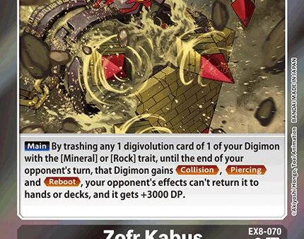 Zofr Kabus [EX8-070] (Limited Foil) [Chain of Liberation] Hot on Sale