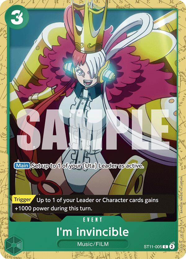 I m invincible [Starter Deck: GREEN Uta] Online now