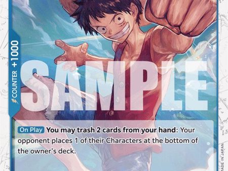 Monkey.D.Luffy (P-055) (Jolly Roger Foil) [Premium Booster -The Best-] Online now