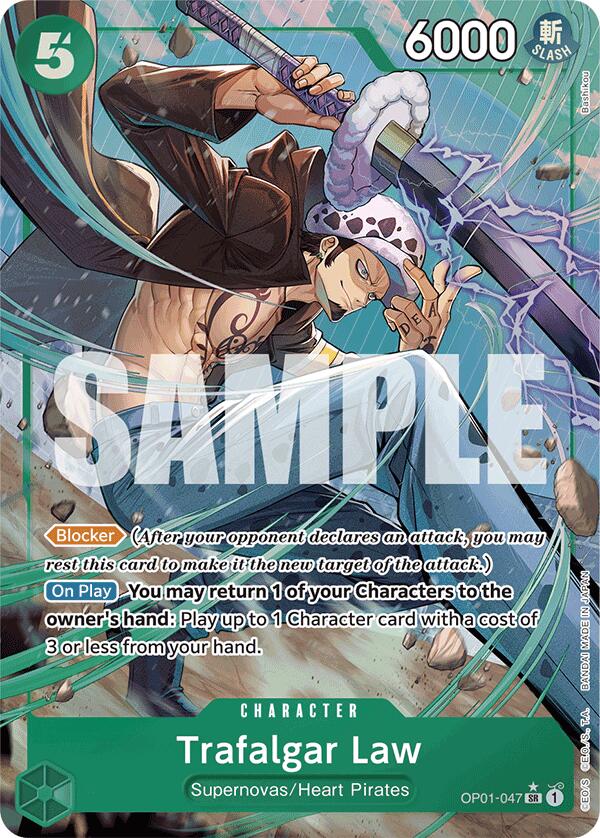 Trafalgar Law (OP01-047) (Full Art) [Premium Booster -The Best-] Online