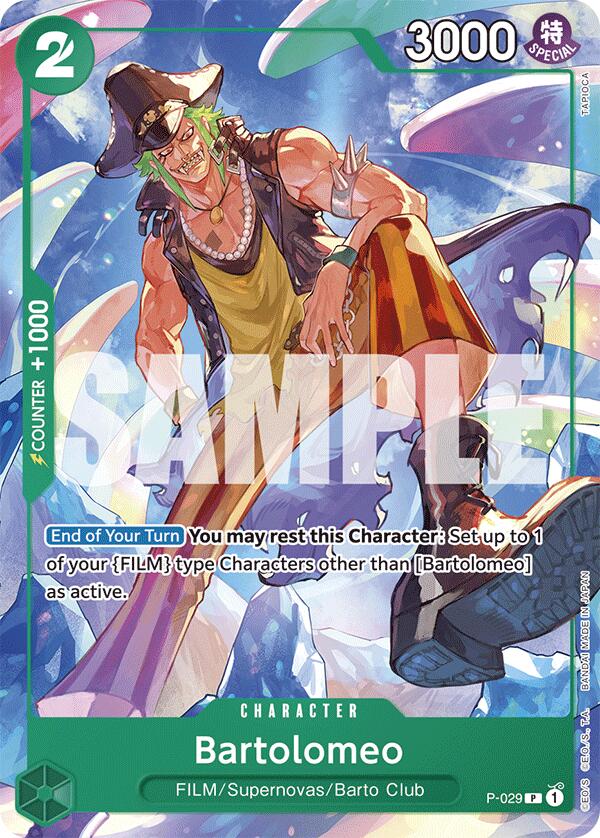 Bartolomeo [Starter Deck: GREEN Uta] Online now