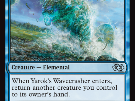 Yarok s Wavecrasher [Foundations Jumpstart] Hot on Sale