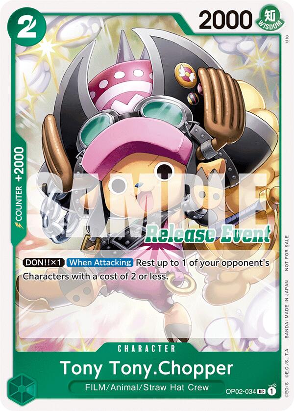 Tony Tony.Chopper (ST15 - ST20 Release Event Winner Pack) [One Piece Promotion Cards] For Sale