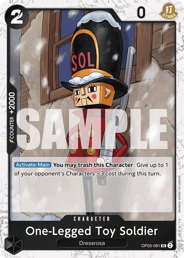 One-Legged Toy Soldier (Jolly Roger Foil) [Premium Booster -The Best-] Hot on Sale