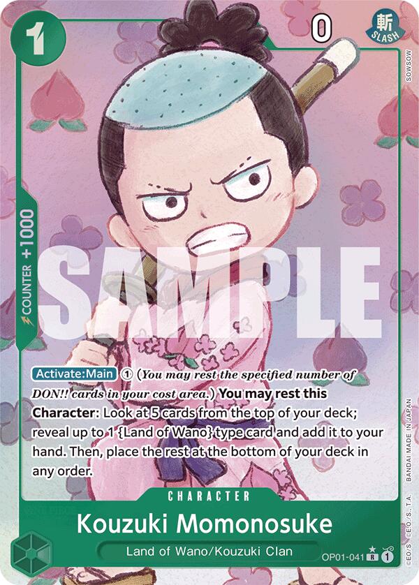 Kouzuki Momonosuke (Alternate Art) [Premium Booster -The Best-] Sale