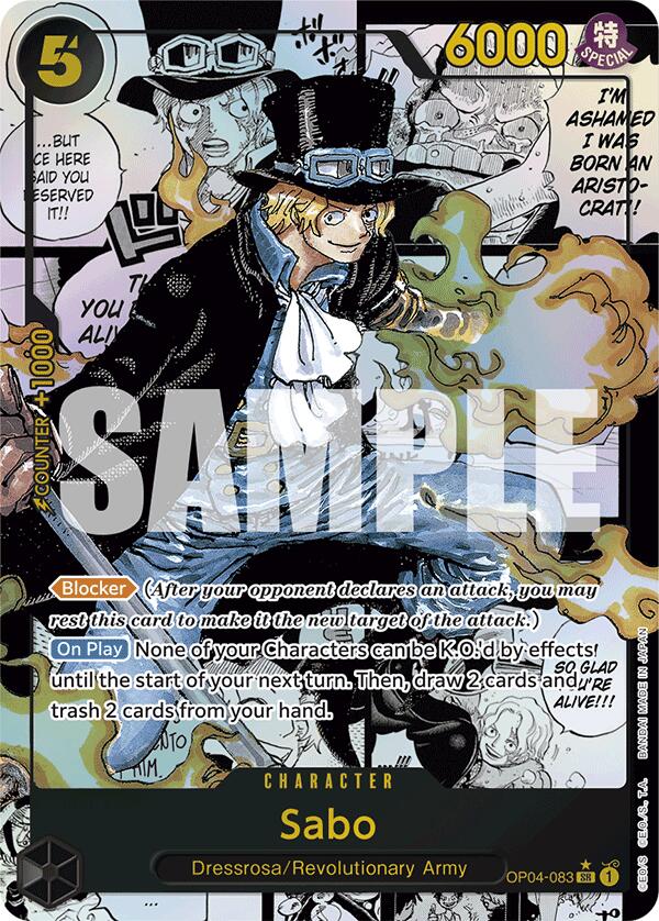 Sabo (OP04-083) (Manga) [Premium Booster -The Best-] Online Sale