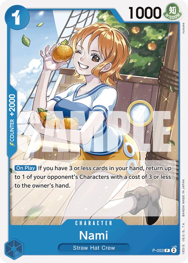 Nami (P-053) (Reprint) [Premium Booster -The Best-] Fashion