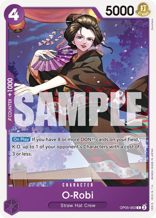 O-Robi [Starter Deck: PURPLE Monkey.D.Luffy] Fashion