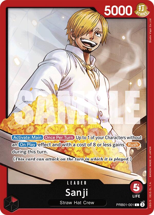 Sanji (PRB01-001) [Premium Booster -The Best-] Hot on Sale