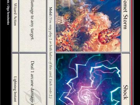 Comet Storm    Shock [LGS335] (Promo)  Cold Foil Cheap