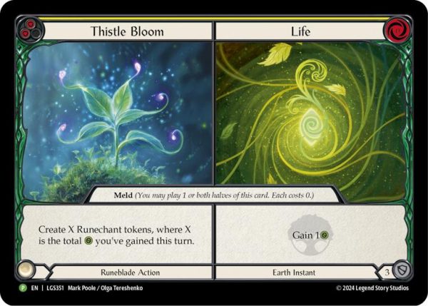 Thistle Bloom    Life [LGS351] (Promo)  Cold Foil Online