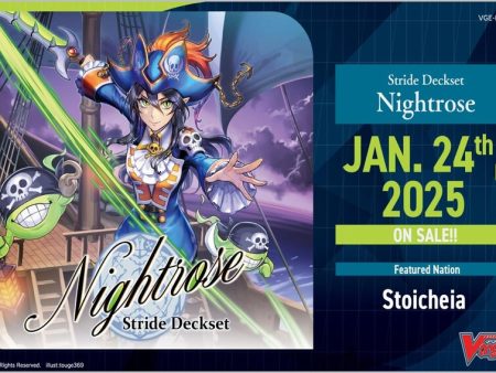 Vanguard DZ-SS03 -Nightrose- Stride Deckset Cheap