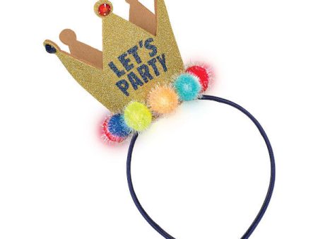 A Reason To Celebrate Light Up Fabric Crown Online