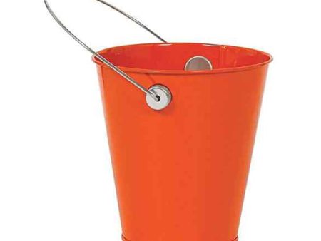 Orange Peel Metal Bucket With Handle For Sale